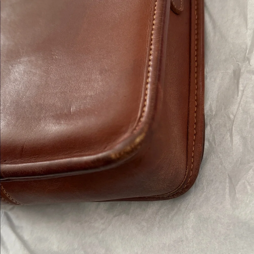 Coach brown Vintage Crossbody turnlock compartment bag - Picture 8 of 16